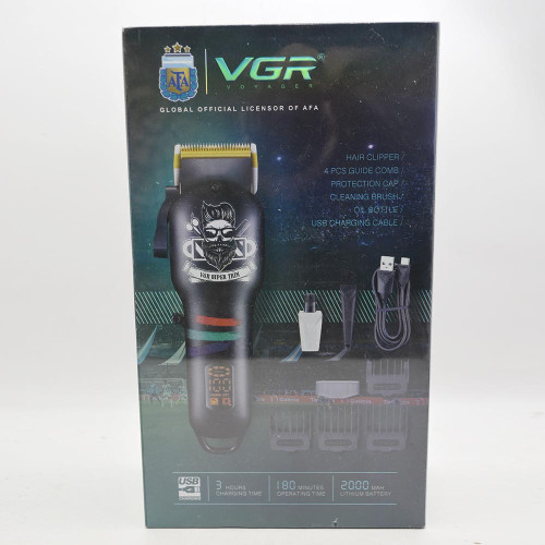 Машинка для стрижки VGR 15Вт V-699 з УСБ (професійна)