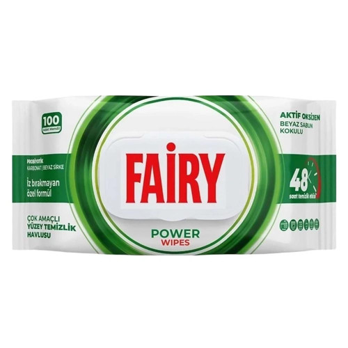 Вологі серветки для прибирання Fairy 100шт Оригінал