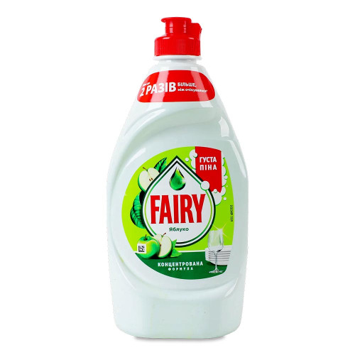 Засіб для миття посуду Fairy 450мл Яблуко