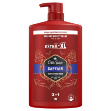 Чоловічий гель для душу Old Spice 1л Каптаін дозатор