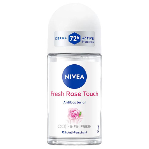 Дезодорант кульковий Nivea 50мл Фреш Росе Тач