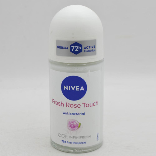 Дезодорант кульковий Nivea 50мл Фреш Росе Тач