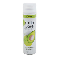Гель для гоління Satin Care 200мл Авокадо