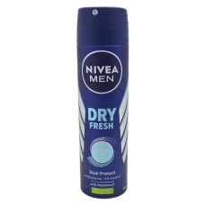 Чоловічий дезодорант спрей Nivea 150мл Драй Фреш