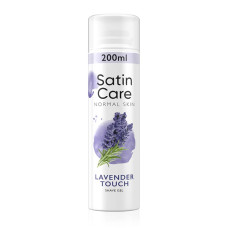 Гель для гоління Satin Care 200мл Лаванда