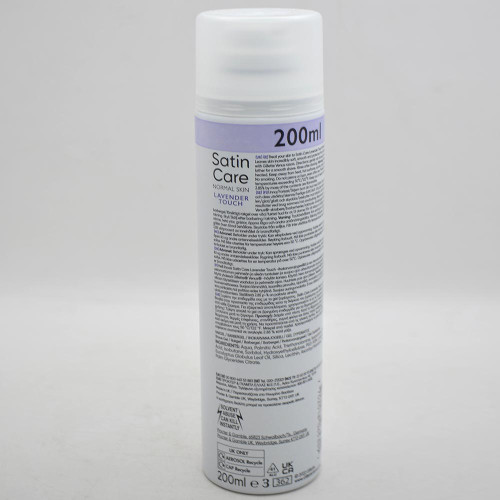 Гель для гоління Satin Care 200мл Лаванда