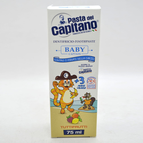Зубна паста Pasta del Capitano 75мл Тутті Фрутті 3+