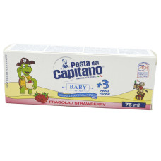 Зубна паста Pasta del Capitano 75мл Бейбі Стравбері 3+