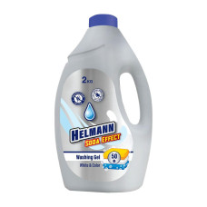 Гель для прання Helmann 2л Сода Ефект для білої та кольорової білизни