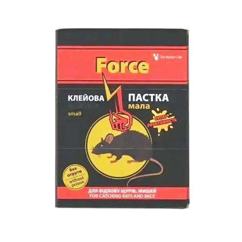 Клейова пастка від щурів Force 12*16,5см мала