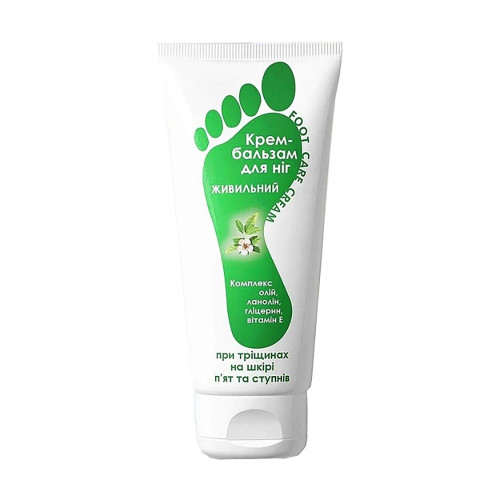 Крем-бальзам для ніг Аромат Foot Care Cream 70гр Живильний 