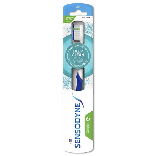 Зубна щітка Sensodyne 1шт Глибоке очищення М'яка Халеон