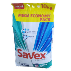 Пральний порошок Savex 10кг Фреш автомат