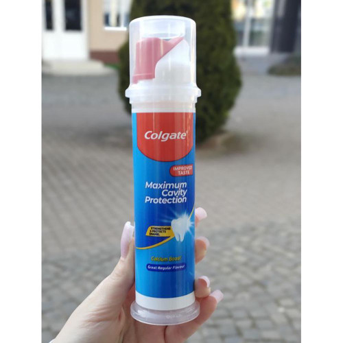 Зубна паста Colgate 100мл Максімум (Помпа)