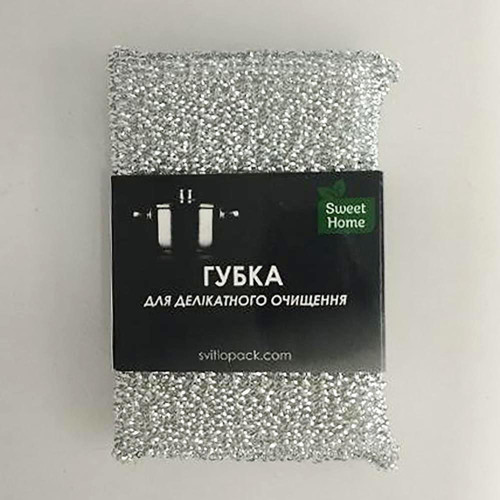 Губка для делікатного очищення Sweet Home 1шт