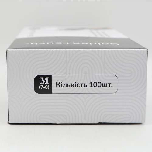 Рукавиці нітрілові Golden Touch 100шт М Чорні