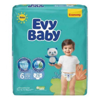 Підгузники дитячі Evy Baby №6 26шт 16-25кг