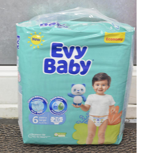 Підгузники дитячі Evy Baby №6 26шт 16-25кг