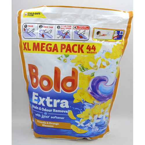 Капсули для прання Bold 44шт Екстра з ленором