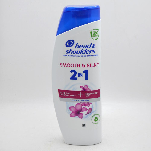 Шампунь для волосся Head & Shoulders 2в1 400мл Рожева Квітка