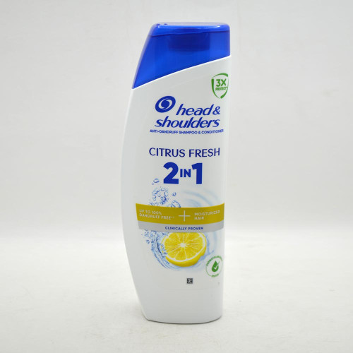 Шампунь для волосся Head & Shoulders 2в1 400мл Цитрус