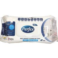 Вологі серветки для очищення поверхонь Perfex 100шт Білий оцет та харчова сода