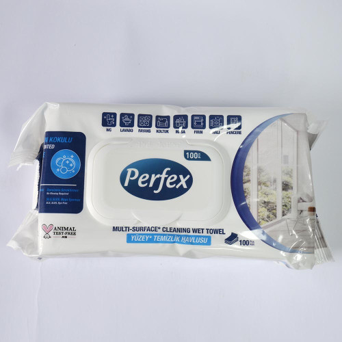Вологі серветки для очищення поверхонь Perfex 100шт Білий оцет та харчова сода
