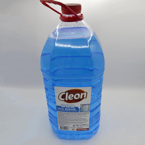 Засіб для миття скла та дзеркал Cleon 5л Морозна свіжість Оптіма
