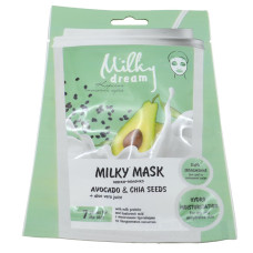 Маска тканева для обличчя Milky Dream 20мл Авокадо та чія