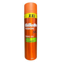 Гель для гоління Gillette Фюжон 240мл Оранжевий