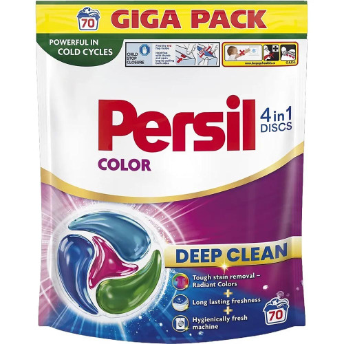 Диски для прання Persil 70шт Колор