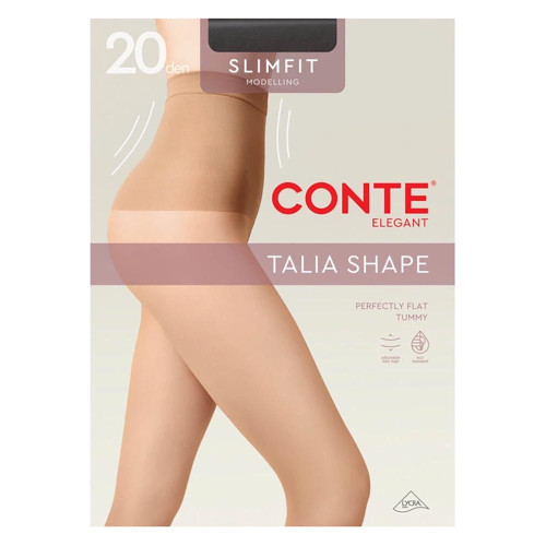 Колготи жіночі CONTE Слімфіт 20ден №3 Неро