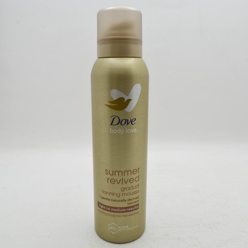 Мус автозасмага для тіла Dove 150мл