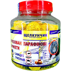 Брикети від гризунів Щелкунчик 320гр Жовтий