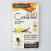 Воскові полоски для депіляції Lady Caramel 12шт Обличчя та бікіні Чорна ваніль
