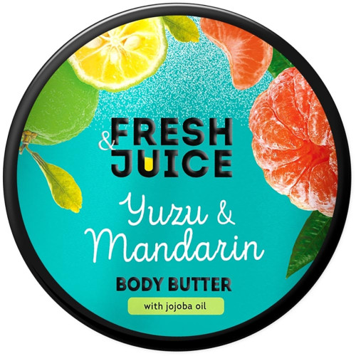 Крем-масло для тіла Fresh Juice 200мл Мандарин і Юдза