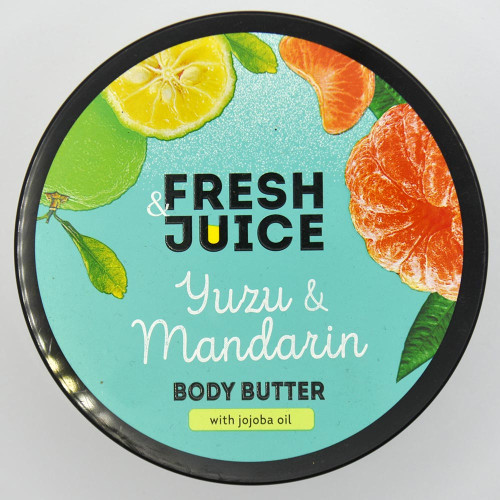 Крем-масло для тіла Fresh Juice 200мл Мандарин і Юдза
