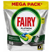 Капсули для посудомийних машин Fairy Платінум 96шт Лимон