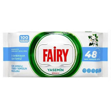 Вологі серветки для прибирання Fairy 100шт Жасмін