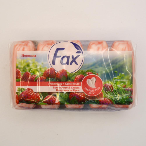 Мило тверде Fax 5*70 Крем та полуниця