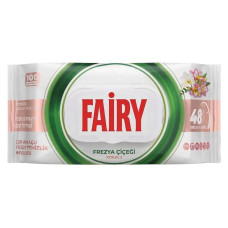 Вологі серветки для прибирання Fairy 100шт Фрезія