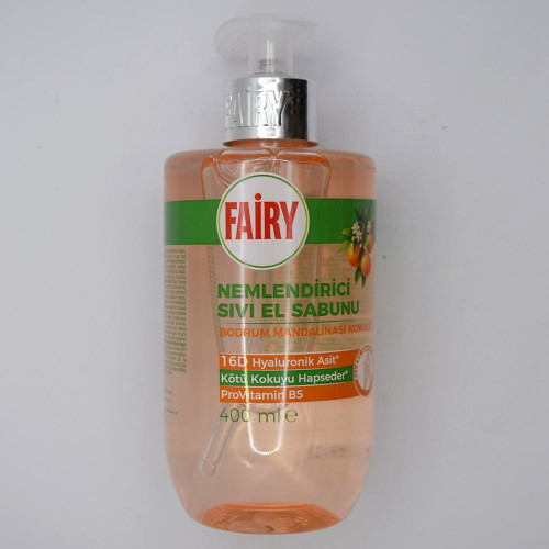 Рідке мило Fairy 400мл Апельсин Дозатор