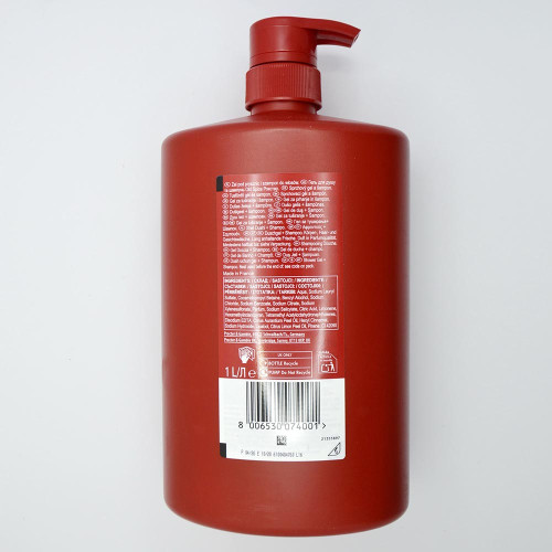 Чоловічий гель для душу Old Spice 1л Рокстар Дозатор