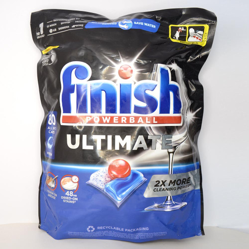 Капсули для посудомийних машин Finish Ультімат 80шт