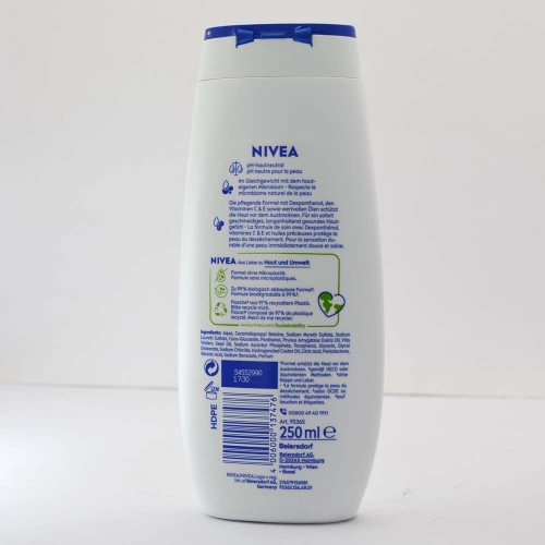 Гель для душу Nivea 250мл Крем Протект