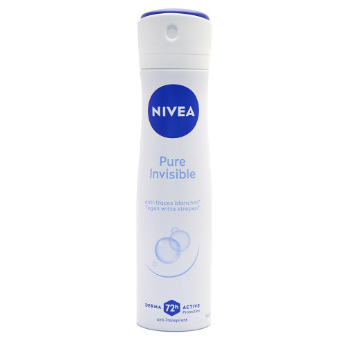 Дезодорант спрей Nivea 150мл Пюре Інвізібил